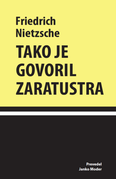 Tako je govoril Zaratustra-ponatis